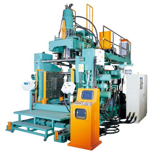 Advantage accumulator type extrusion blow molding machine